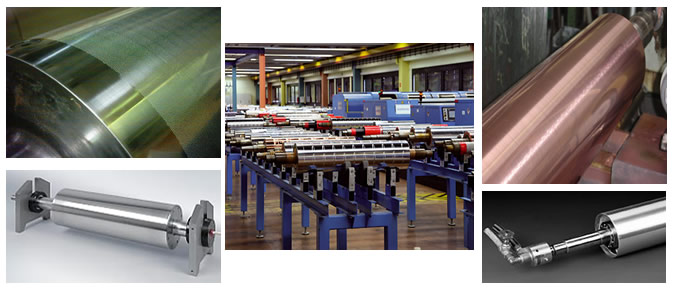 Rollers (Heated, Chilled, Printing, Embossing & Idlers